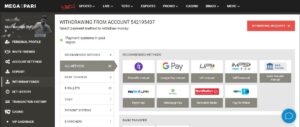 Megapari Payment Methods